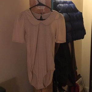 Urban outfitters Beige bodysuit